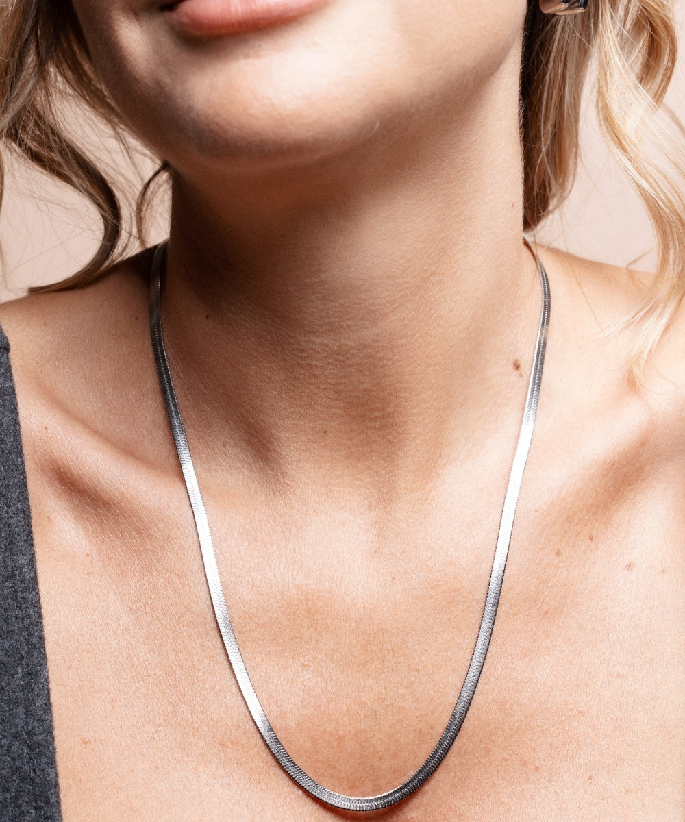 Collana Snake Silver